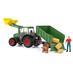 Schleich Tractor with Trailer