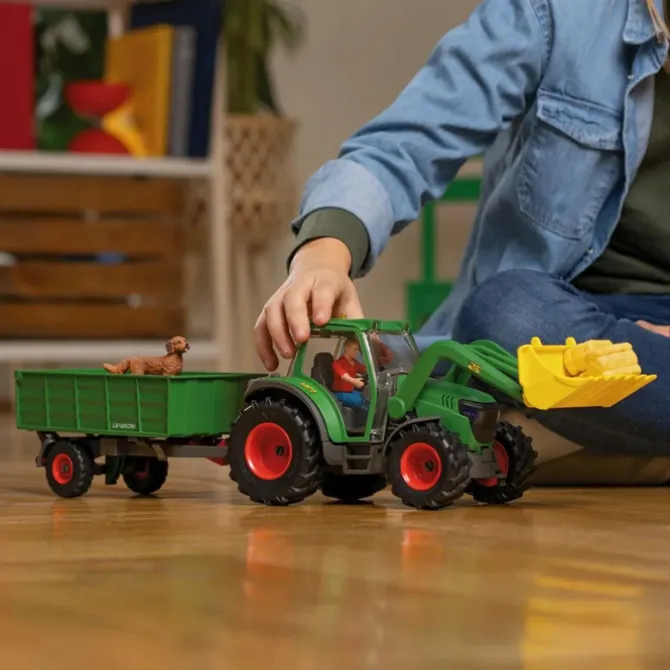 Schleich Tractor with Trailer