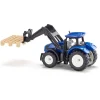 Siku Mini New Holland Tractor with Pallet Fork & Pallet