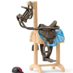 Tack Stand with Saddle and Bridle Set