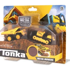 Tonka Dump Truck & Bulldozer Set