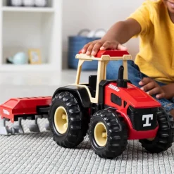Tonka Steel Classics Tractor & Plough