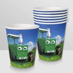 Tractor Ted Paper Party Tableware