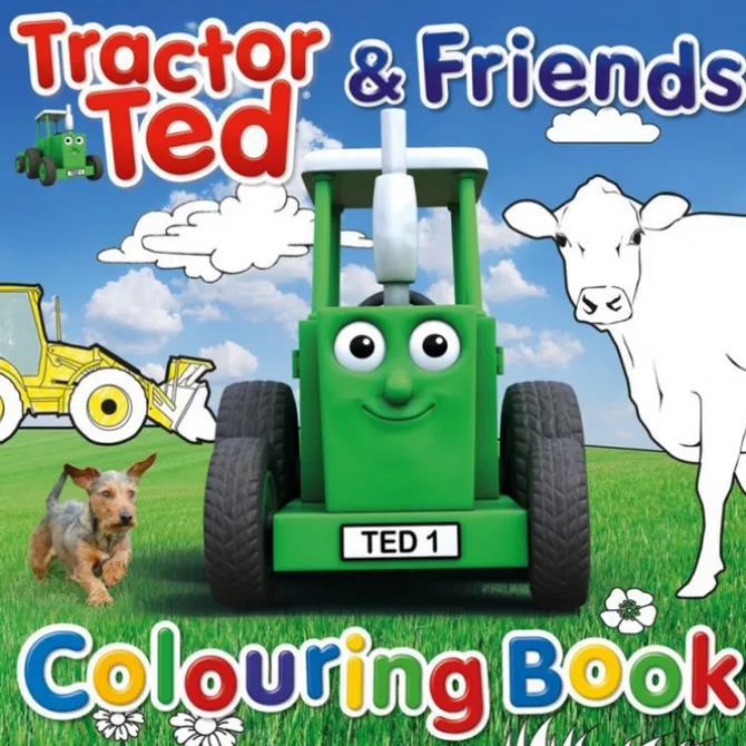 Tractor Ted Colouring Book