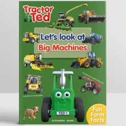 Tractor Ted Let's Look at Big Machines Book