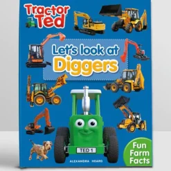 Tractor Ted Let's Look at Diggers Book