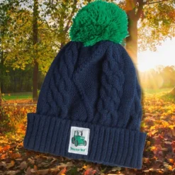 Tractor Ted Navy Bobble Hat