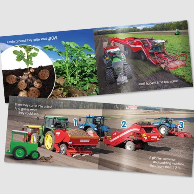 Tractor Ted Whose Bed? Book
