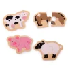 Two-piece Farm Puzzles