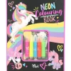 Unicorn Neon Colouring Book Set