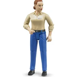 Woman with Blue Jeans
