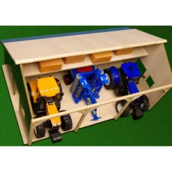 Wooden Farm Shed for 3 Tractors