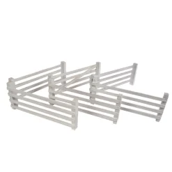 Wooden White Fences