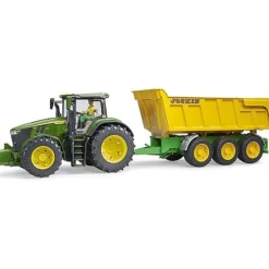 Yellow Joskin Tipping Trailer